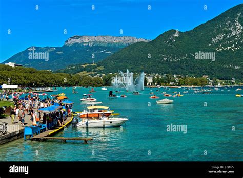 Lac d ' Annecy, Lac d ' Annecy, Annecy, Haute-Savoie, Frankreich ...