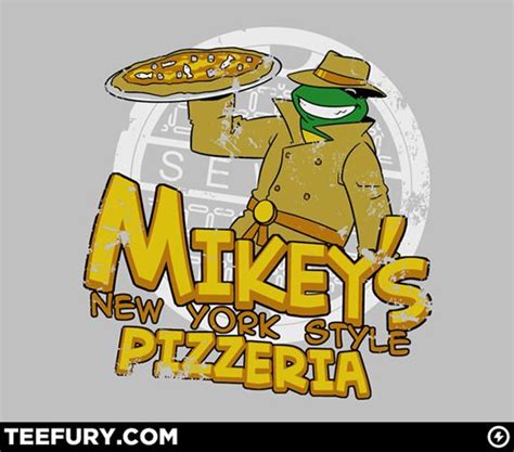 Geek Gear: Teenage Mutant Ninja Turtles ‘Mikey’s Pizza’ Shirt