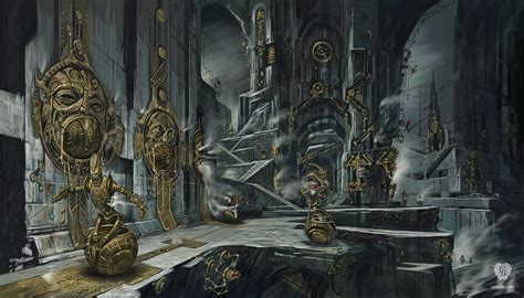 Artwork Dwemer Ruins - Skyrim Bethesda Softworks