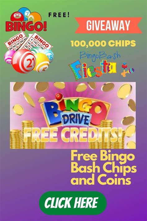 free Bingo Bash Chips generator | Coin, Free