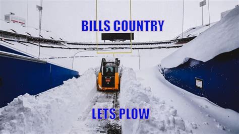 Buffalo's mighty steeds are snowblowers : r/nflmemes