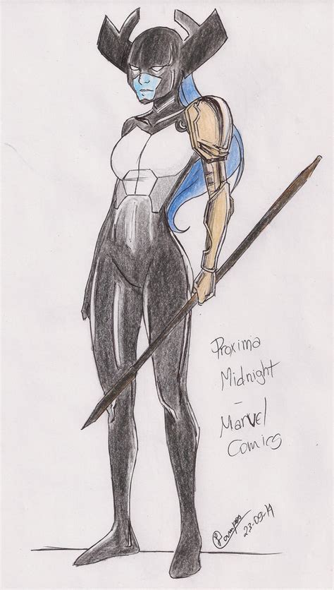 Proxima Midnight (Marvel Comics) by L4154 on DeviantArt