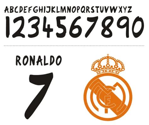 Real Madrid Font - Stroyek