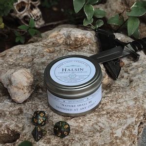 Halsin: BG3 Wood Elf Druid Companion Video Game Inspired 8oz Soy Wax ...