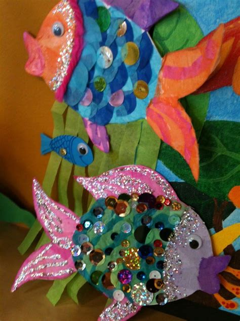 Rainbow Fish Activity | Crafts, Fish crafts, Construction paper crafts