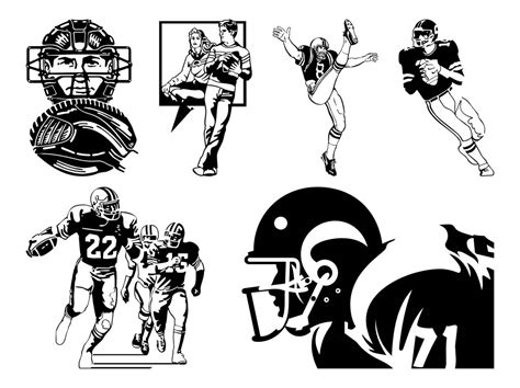 American Football Vector Vector Art & Graphics | freevector.com