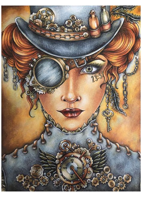 #steampunk #coloring #book #steampunkcoloringbook | Steampunk coloring book, Steampunk coloring ...