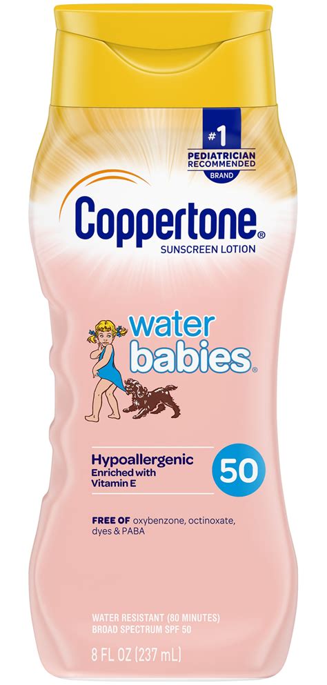 Coppertone Waterbabies SPF 50 Baby Sunscreen Lotion ingredients (Explained)