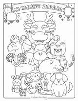 Chinese Zodiac Printables To Color  Kids Activities Blog sketch template