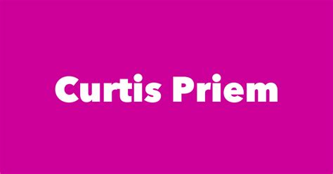 Curtis Priem - Spouse, Children, Birthday & More