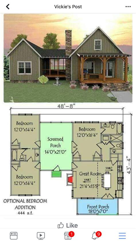 11 best 16'x40' Cabin Floor Plans images on Pinterest | Small homes ...