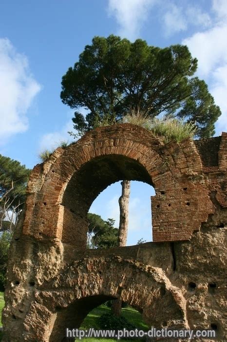 Palatine Hill ruins - photo/picture definition at Photo Dictionary ...