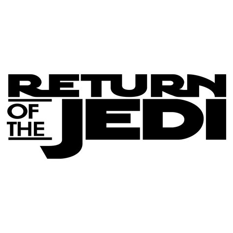 Return of the Jedi Logo PNG Transparent & SVG Vector - Freebie Supply