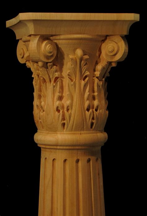 Carved Wood Columns, Capitals, and Pilasters | Carved Columns