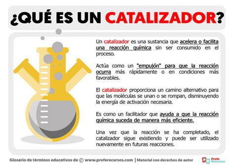 Qué es un Catalizador | Definición de Catalizador