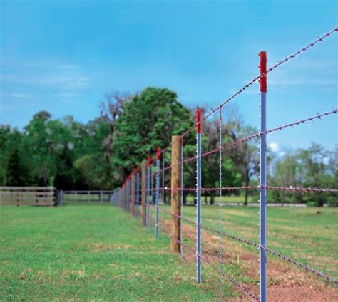 Installing Fence Posts and Keeping Them Secure - Countryside | Fence post, Farm fence, T post fence