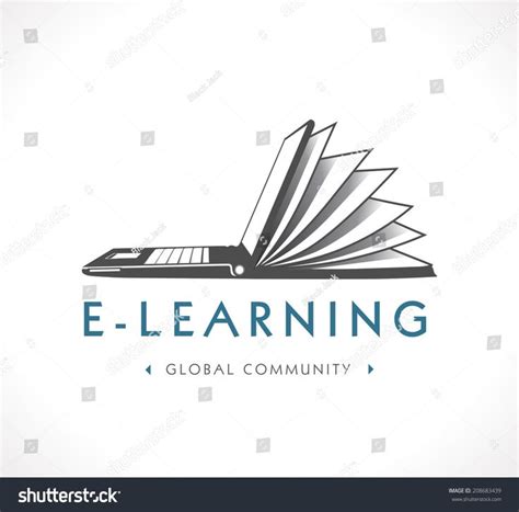 Logo Elearning Stock Vector (Royalty Free) 208683439 | Shutterstock ...