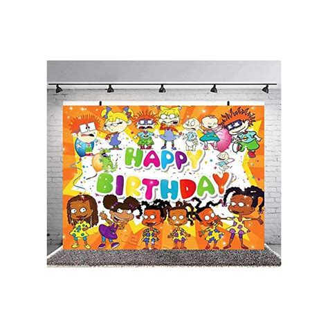 Buy Rugrats Backdrop Rugrats Go Wild Party Supplies Banner Photography ...