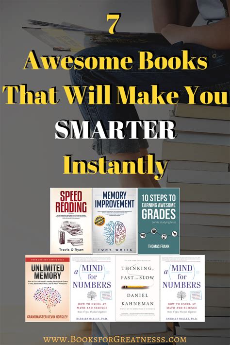 7 Awesome Books That Will Make You Smarter Instantly – Books for Greatness