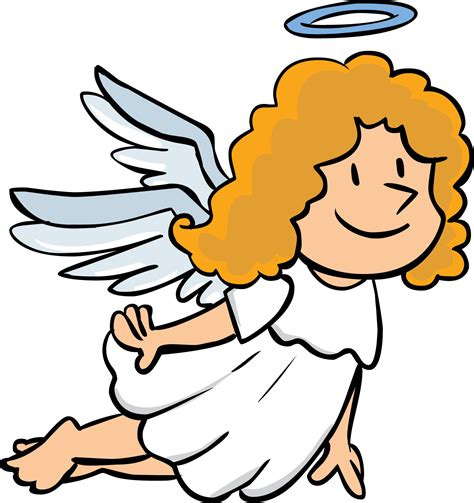 Cartoon Angel Images Free Clipart Best - vrogue.co