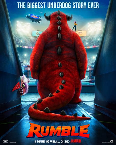 Rumble (2021) Official Poster : r/movies