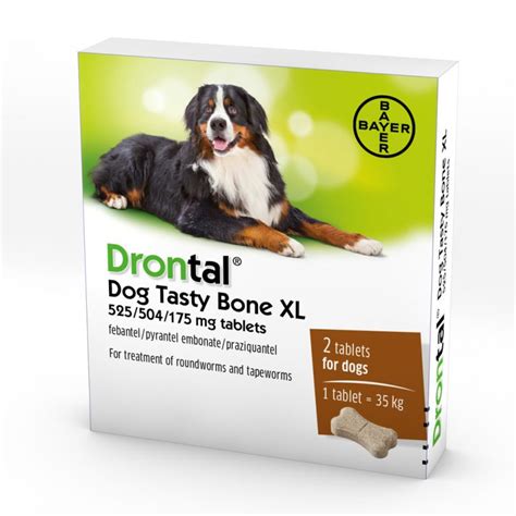 Drontal Plus XL Flavour Deworming Tablet For Dogs – PetCity