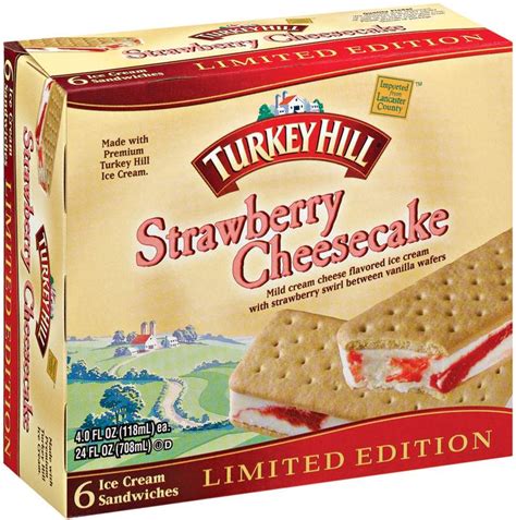 Turkey Hill® Strawberry Cheesecake Ice Cream Sandwiches Reviews 2021