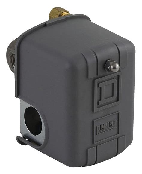 SQUARE D Air Compressor Pressure Switch; Range: 40 to 150 psi, Port ...