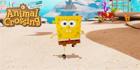 Animal Crossing: New Horizons Player Recreates Spongebob's Neighborhood in Funny Way