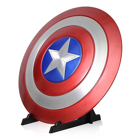 1:1 Full Aluminum Alloy Metal Captain America Shield - TheCargoHoldDesigns