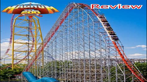 Magnum XL 200 Review - Arrow Dynamics Hypercoaster Cedar Point - YouTube