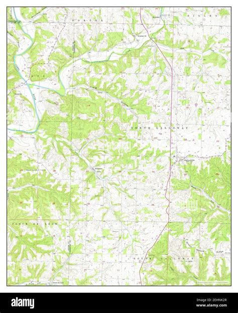 Highlandville map hi-res stock photography and images - Alamy