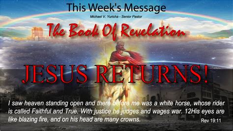 Revelation Jesus Returns – Judah Ministries