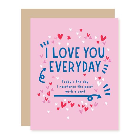 Everyday Love You Card - A Smyth Co