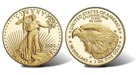 2023-W Proof American Gold Eagles in Four Sizes and Set