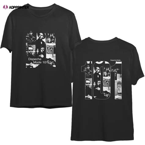 Vintage 1988 Depeche Mode 101 T-Shirt - Aopprinter