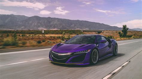 Acura NSX purple Supercar 4k hd-wallpapers, cars wallpapers, acura nsx wallpapers, 5k wallpapers ...