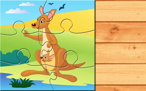 Fun Puzzle Games for Kids HD: Cute Animals Jigsaw Learning Game for ...