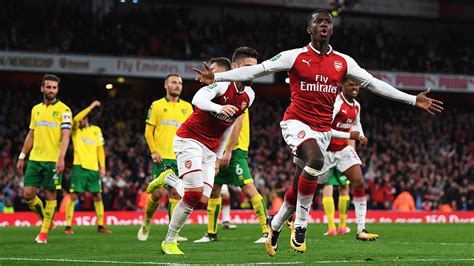 Watch Eddie Nketiah score his first Arsenal goals | Goals | News ...