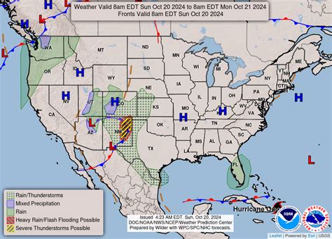 10 Day National Forecast Map - 02/2022