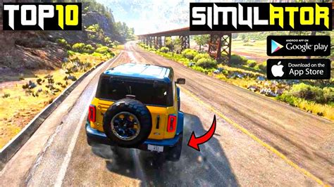 Top 10 Realistic CAR Games For Android | Car Simulator Games Android ...