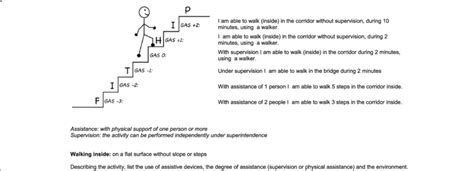 Example of a FIT-HIP fear ladder (walking inside) | Download Scientific ...