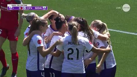 GOAL: Alex Morgan scores her first goal of the season - YouTube