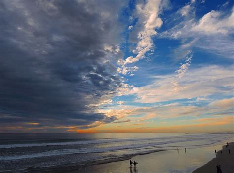 Incoming Storm Oceanside CA Beach Photograph by Eileen Swanson - Fine ...