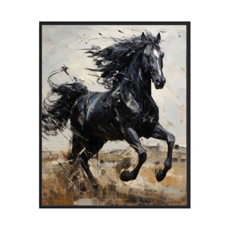 Black Stallion Poster - Etsy