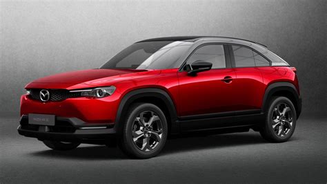 Mazda electric car revealed: Mazda MX-30 crossover makes debut