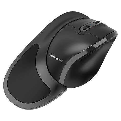 Newtral Microtouch Wireless Left Handed Mouse Semi-Vertical Ergonomic ...