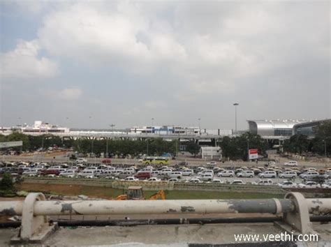 Chennai Airport Car parking area | Veethi