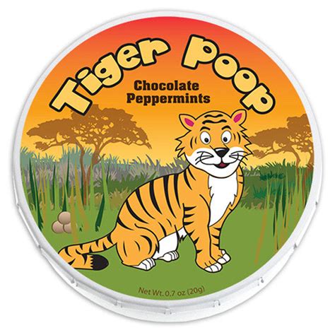 Tiger Poop Mints - 0818P | AmuseMints Sweets and Snacks - USA-Made ...