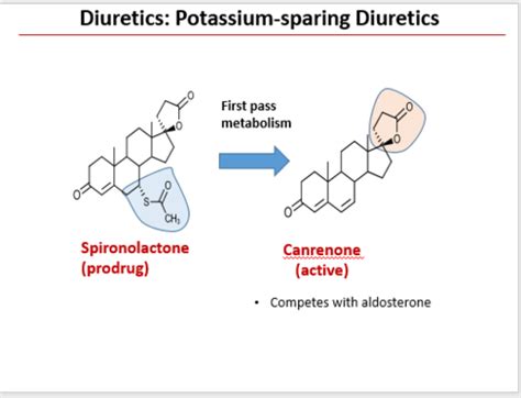 Diuretics Part 4: Potassium Sparing Diuretics Flashcards | Quizlet